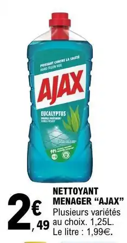E.Leclerc NETTOYANT MENAGER AJAX offre