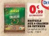 Hyper U BRETZELS AUX 4 GRAINES DR OETKER offre