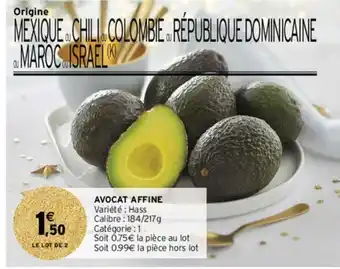 Intermarché Hyper Avocat Affine offre