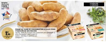 Intermarché Hyper Pomme de terre de consommation a chair ferme offre