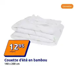 Action Couette d'été en bambou offre