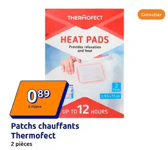 Action THERMOFECT Patchs chauffants offre