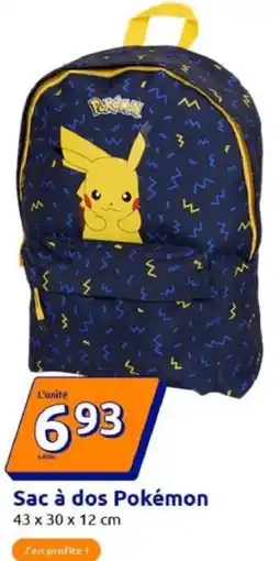 Action Sac à dos Pokémon 43 x 30 x 12 cm offre