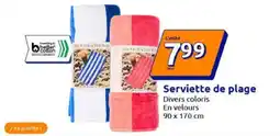 Action Serviette de plage 90 x 170 cm offre