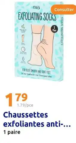 Action Chaussettes exfoliantes anti-... offre