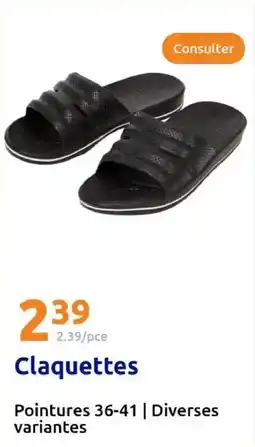 Action Claquettes offre