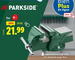 Lidl PARKSIDE Étau offre