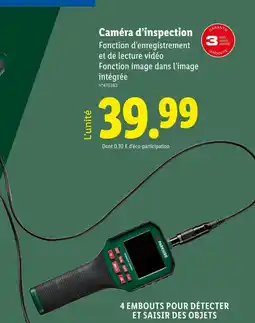 Lidl PARKSIDE Caméra d’inspection offre
