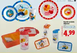 Lidl Disney Gourde ou boîte déjeuner offre