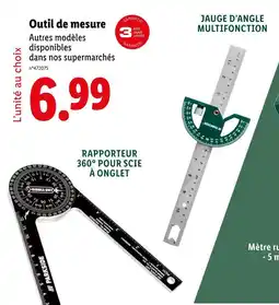 Lidl PARKSIDE Rapporteur 360° pour scie à onglet offre