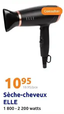 Action ELLE Sèche-cheveux offre