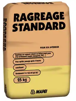 Brico Dépôt Ragréage standard intérieur 25 kg (2) offre