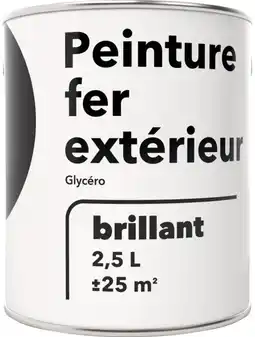Brico Dépôt Peinture fer 2,5 l glycéro offre