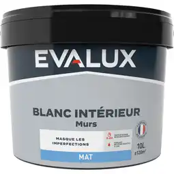 Brico Dépôt Peinture blanche 10 l offre