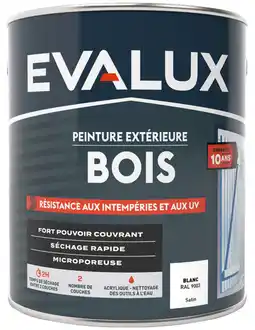 Brico Dépôt Peinture bois acrylique 2,5 l offre