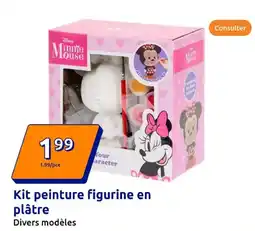 Action Kit peinture figurine en plâtre offre