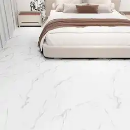 Brico Dépôt Dalle pvc 30,5x61cm marbre blanc offre