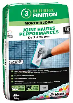 Brico Dépôt Joint hautes performances gris 20 kg offre