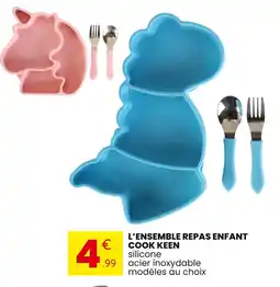 Stokomani COOK KEEN L'ensemble repas enfant offre