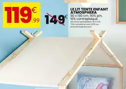 Stokomani ATMOSPHERA LE LIT TENTE ENFANT offre