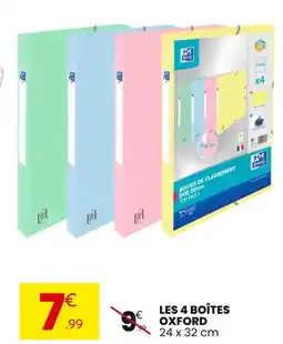 Stokomani Oxford Les 4 boîtes offre