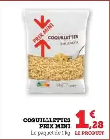U Express Prix mini - coquillettes offre