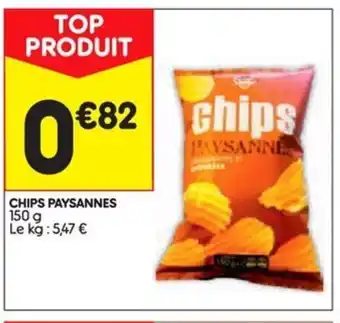 Leader Price Chips paysannes offre