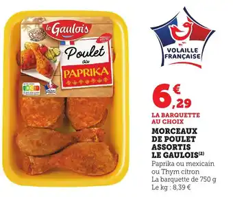 Bi1 LE GAULOIS Morceaux de poulet assortis offre