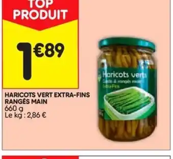 Leader Price Haricots vert extra-fins offre