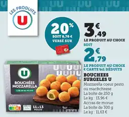 Bi1 U Bouchees surgeles offre