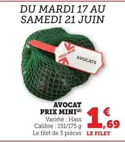 Bi1 PRIX MINI Avocat offre