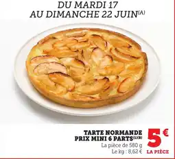 Bi1 PRIX MINI Tarte normande 6 parts offre