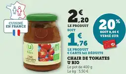 Bi1 U Bio Chair de tomates offre