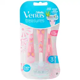 Action Rasoirs Gillette Venus Treasures offre