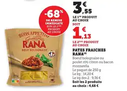Bi1 RANA Pates fraiches offre