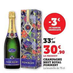 Bi1 POMMERY Champagne brut royal offre