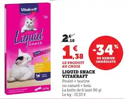 Bi1 VITAKRAFT Liquid snack offre