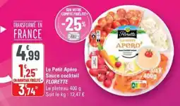 G20 FLORETTE Le Petit Apéro Sauce cocktail offre