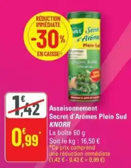 G20 KNORR Secret d'Arômes Plein Sud offre