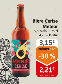 Colruyt METEOR Bière Cerise offre