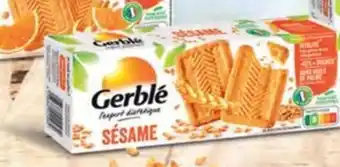 G20 GERBLÉ Biscuit sésame sans huile de palme offre