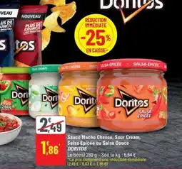 G20 DORITOS Sauce Nacho Cheese, Sour Cream, Salsa Epicée ou Salsa Douce offre