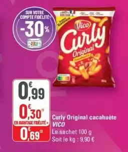 G20 VICO Curly Original cacahuète offre