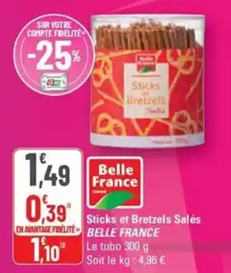 G20 BELLE FRANCE Sticks Bretzels Salie offre