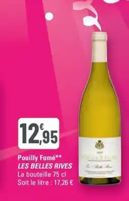 G20 LES BELLES RIVES Pouilly Fumé offre