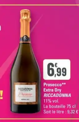G20 RICCADONNA Extra Dry offre