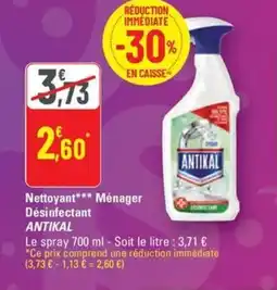 G20 ANTIKAL Nettoyant Ménager Désinfectant offre