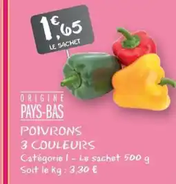 G20 Poivrons 3 couleurs offre