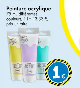 TEDi Peinture acrylique offre