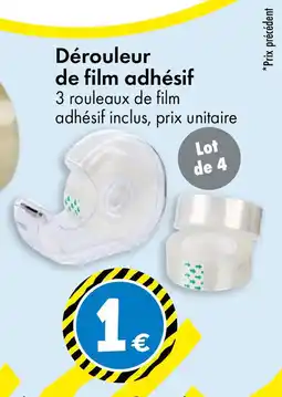 TEDi Dérouleur de film adhésif offre